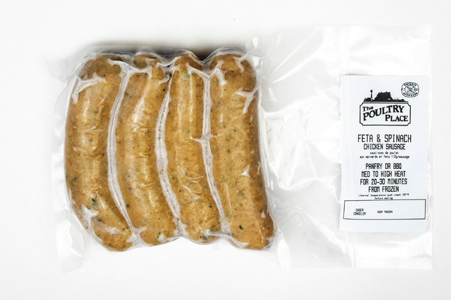 Feta and Spinach Chicken Sausage - View 1