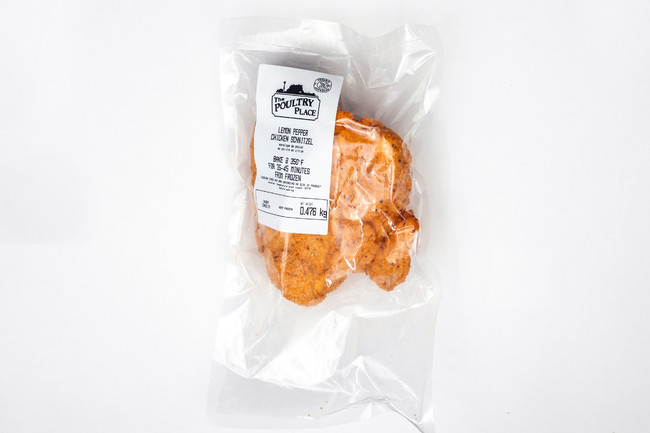Lemon Pepper Chicken Schnitzel - View 1